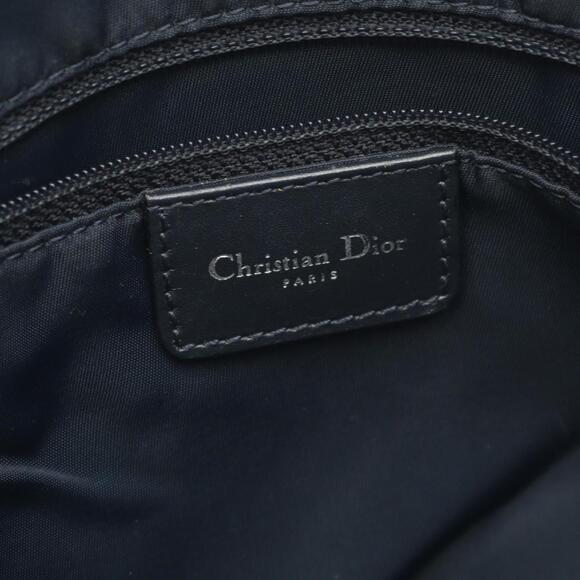 CHRISTIAN DIOR Black Canvas Trotter Shoulder Bag - Picture 4 of 9